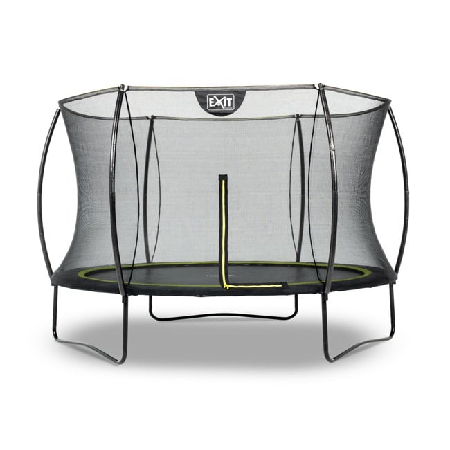 EXIT - Silhouette Trampoline ø 305 cm with Safety Net - Black (12.93.10.00)