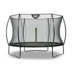 EXIT - Silhouette Trampoline ø 305 cm with Safety Net - Black (12.93.10.00)