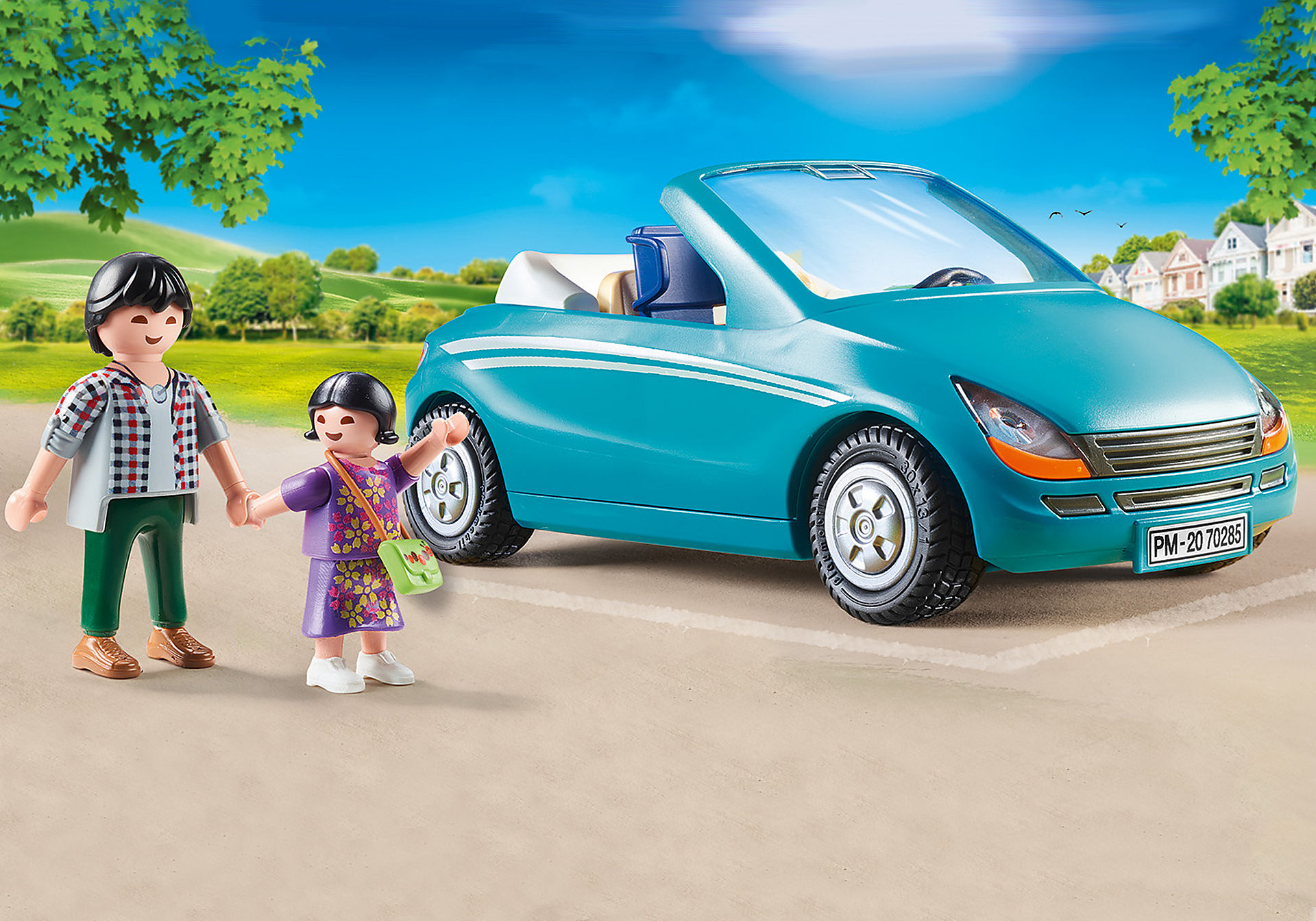 playmobil convertible car