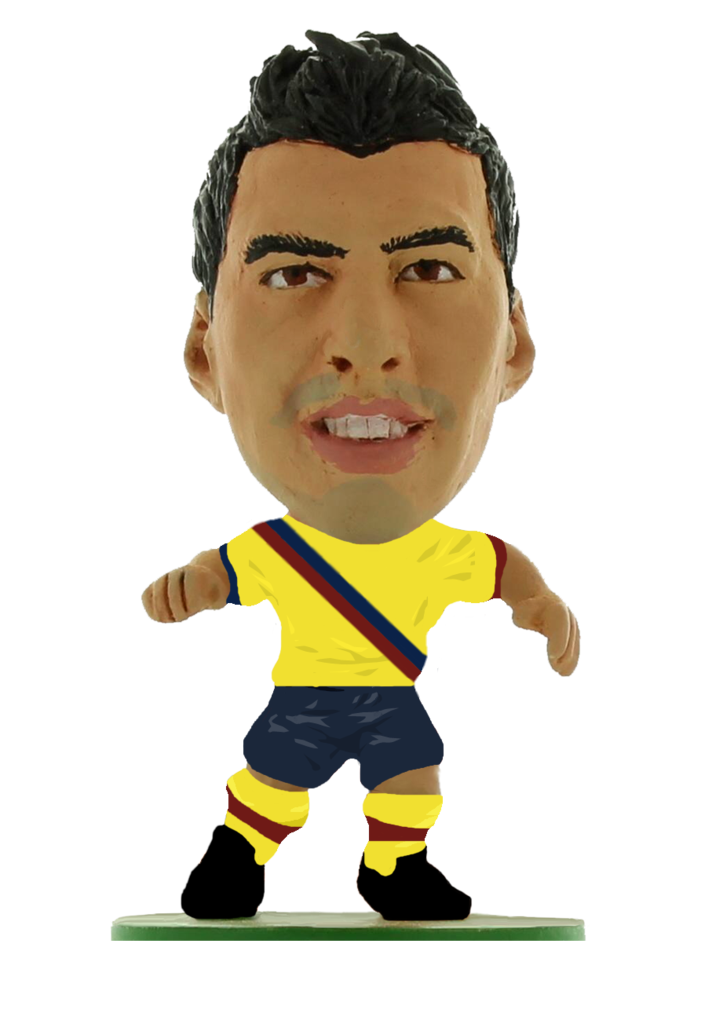 Soccerstarz - Barcelona Luis Suarez - AWAY KIT (2020 version)