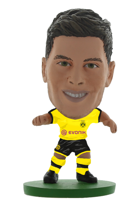 Soccerstarz - Borussia Dortmund Julian Weigl - Home Kit (2020 version)