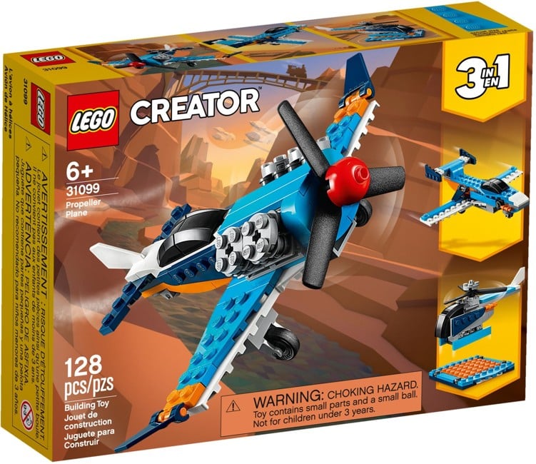 LEGO Creator - Propeller Plane (31099)