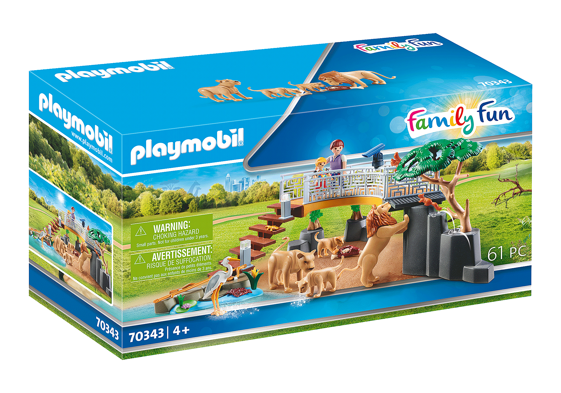 Playmobil - Outdoor Lion Enclosure (70343)