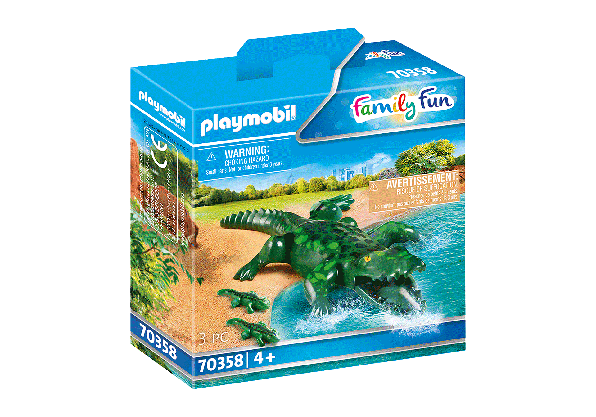 Playmobil - Alligator with Babies (70358)