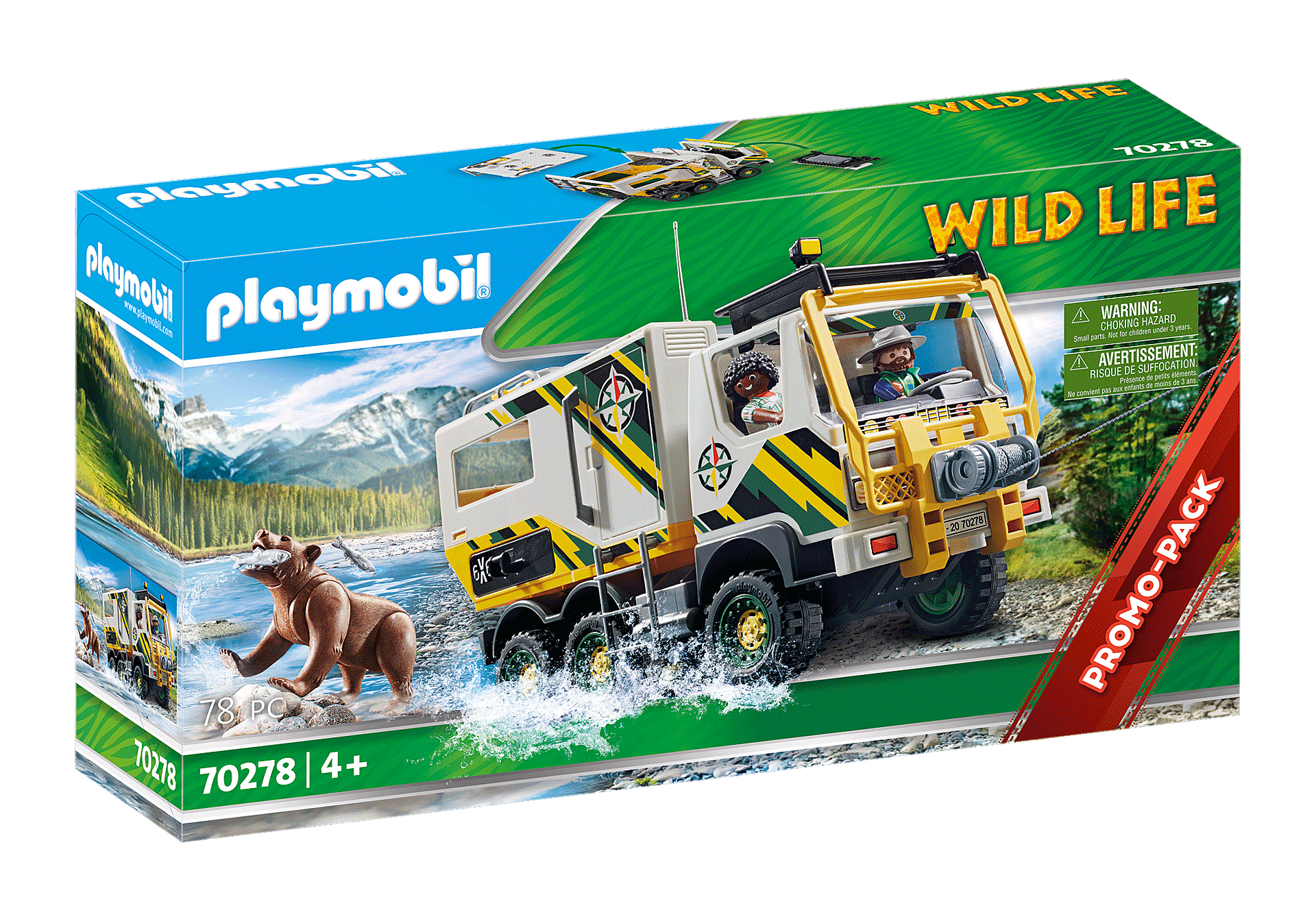Playmobil -  Expeditionslastbil (70278)