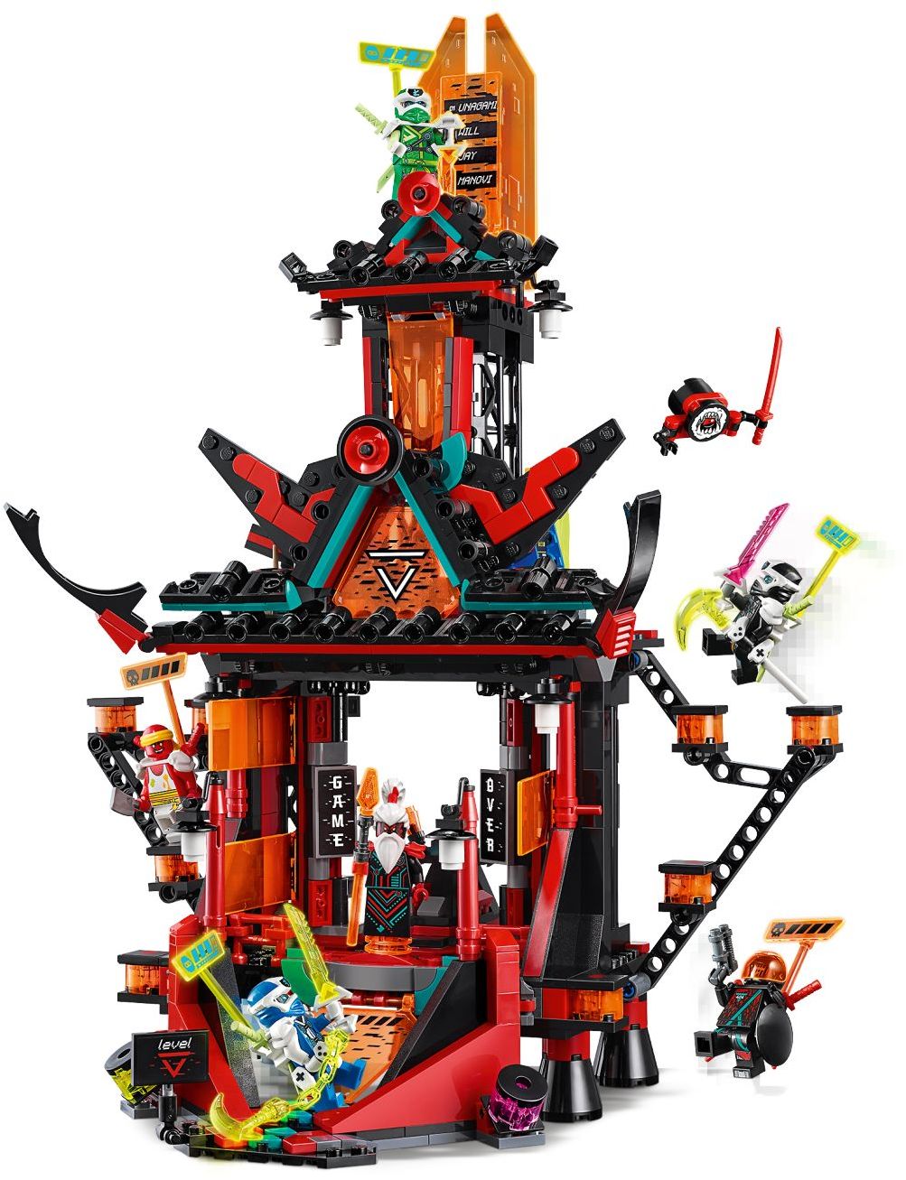 lego ninjago tower