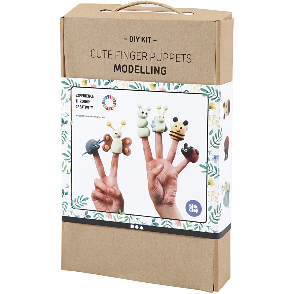 Kjøp DIY Kit - Cute Finger Puppets (97080)