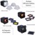 Lume Cube - 2.0 Portable Lighiting Kit Plus - Black thumbnail-2