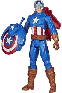 Avengers - Titan Hero - Blast Gear Captain America - 30 cm (E7374)