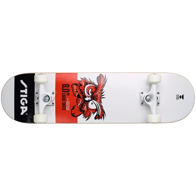 Stiga - Skateboard Owl 8.0 - White (80-2031-10)