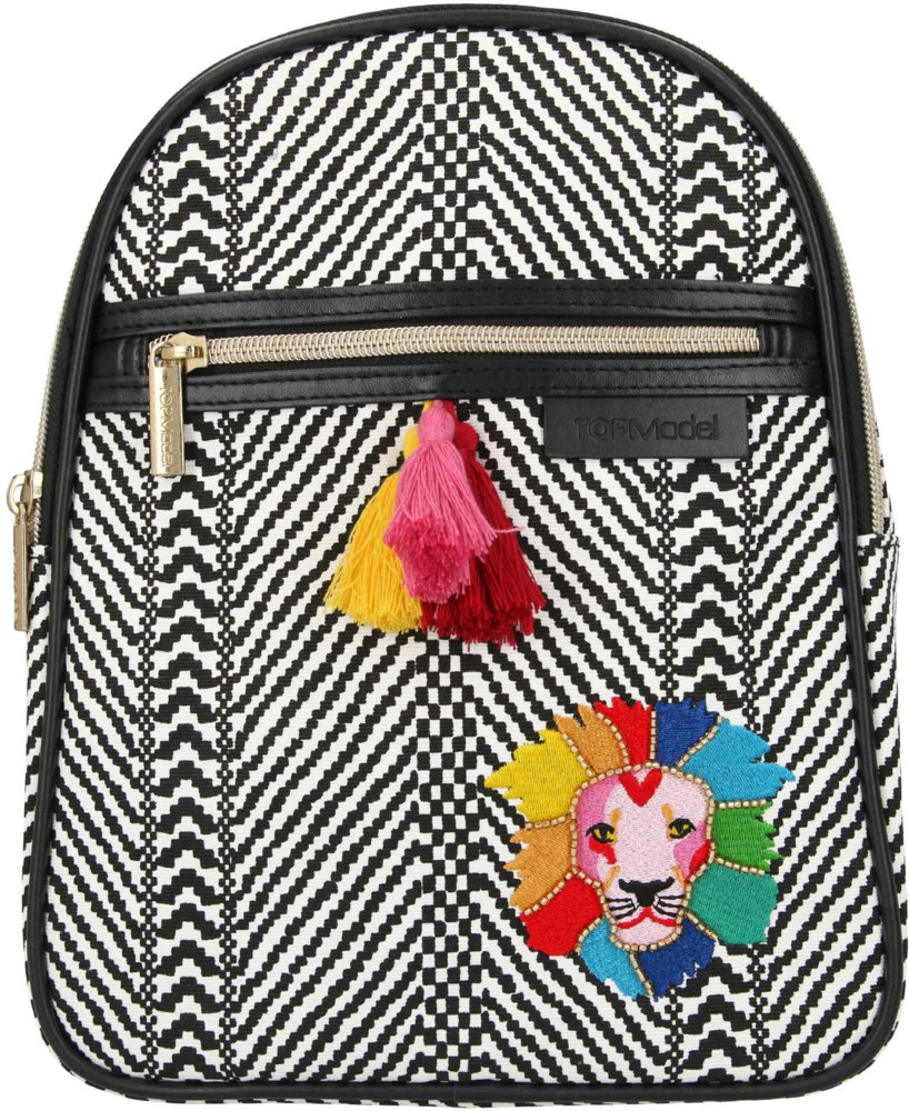 Top Model - Backpack - Black & White (410974)