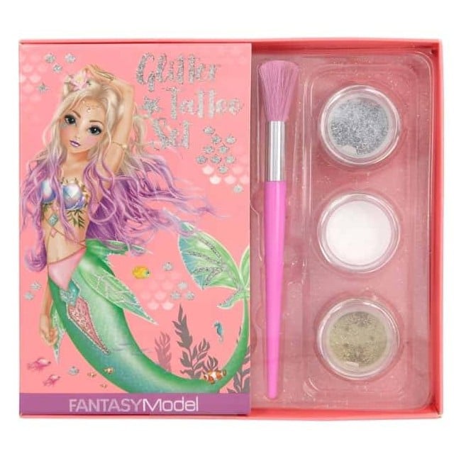 Osta Top Model - Fantasy Model - Glitter Tattoo Set - Mermaid (411111)