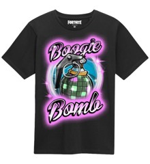 Fortnite Boogie Bomb on Black Size 12-13 Years