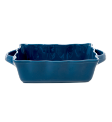 Rice - Stoneware Oven Dish - Dark Blue M