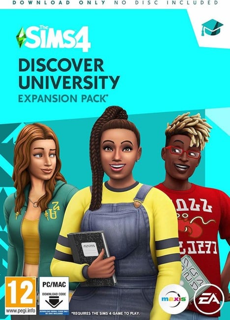 The Sims 4 (EP8) University (Code via Email)