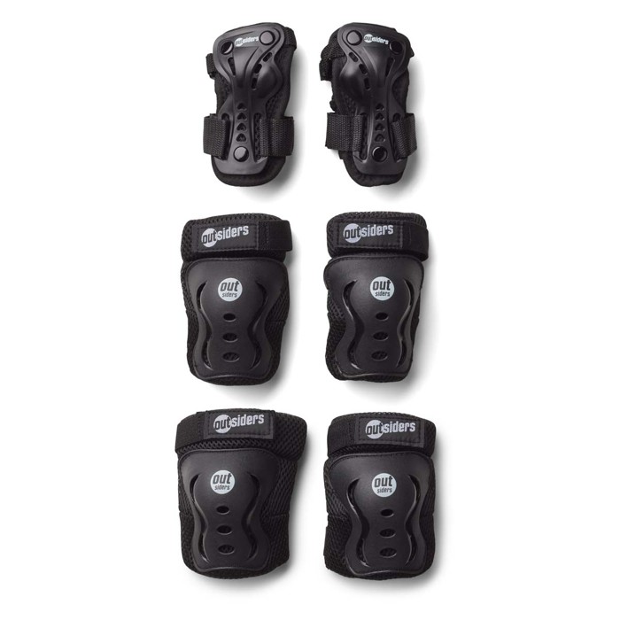 Outsiders - Deluxe Safety Equipment Set - Wrist, Knee, Elbow (S)