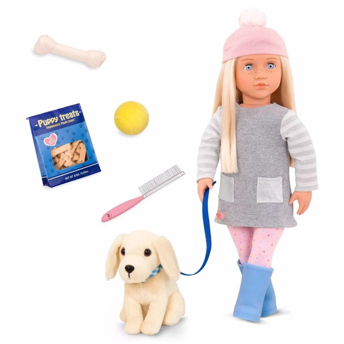 Our Generation - Meagan doll and pet Golden Retriever (731242)
