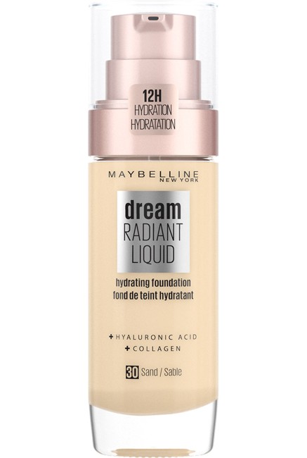 Maybelline - Dream Radiant Liquid Foundation - 30 Sand