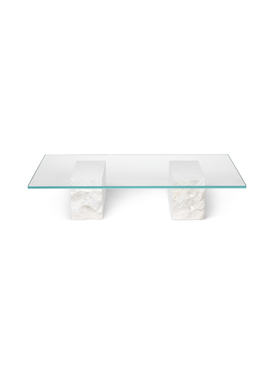 Ferm Living - Mineral Sofa Table - Bianco Curia (1101142824)