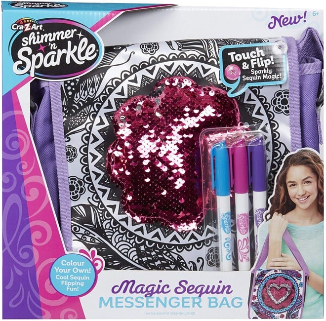 Shimmer 'n Sparkle - Magic Sequins Messenger Bag (40-00523)