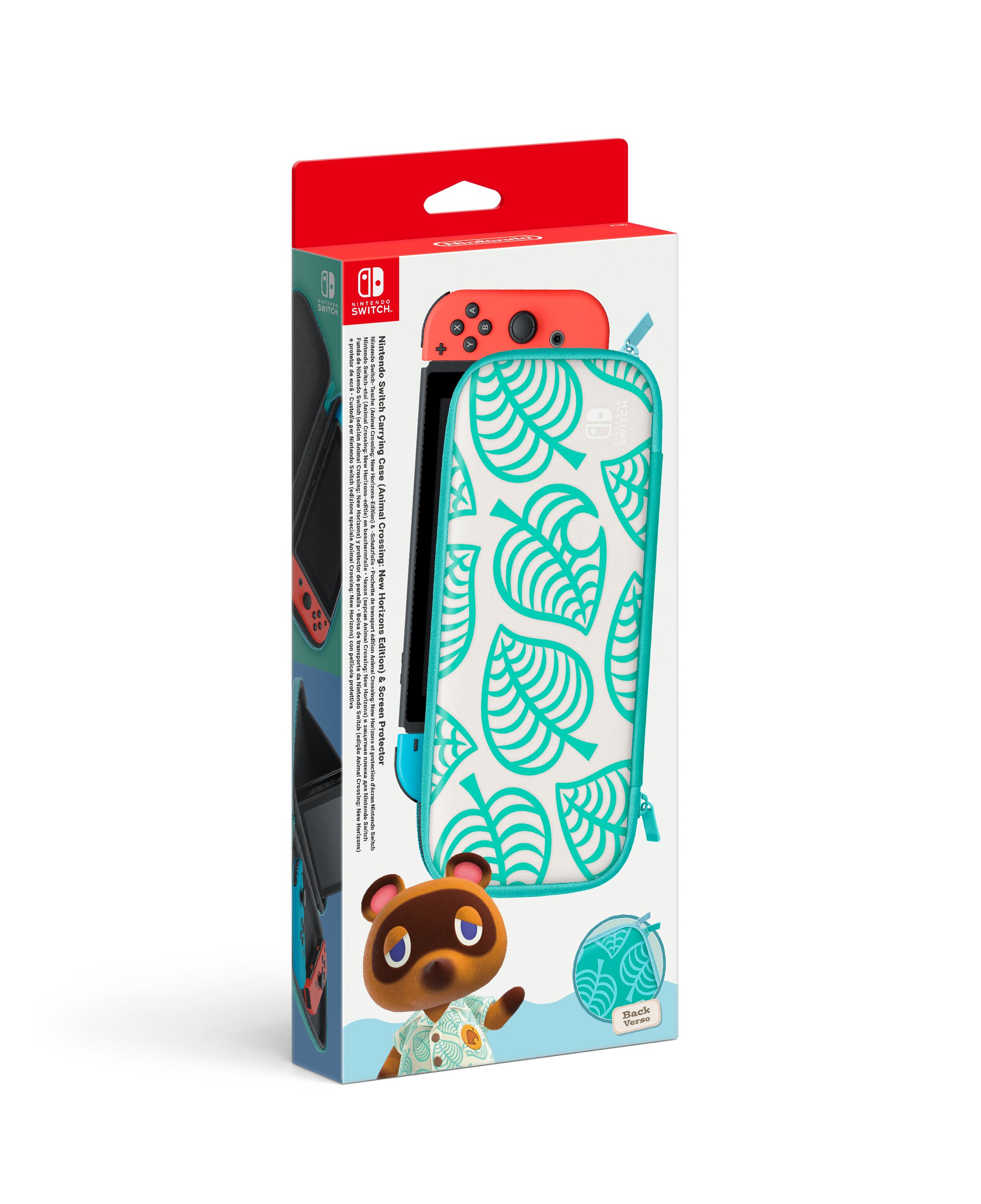 Nintendo Switch Carrying Case with Animal Crossing: New Horizons theme - Videospill og konsoller
