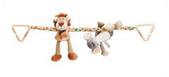 Diinglisar Wild - Baby Stroller Chain - Lion & Elephant (TK2063)