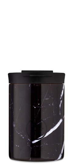 24 Bottles - Travel Tumbler 0,35 L - Black Marble (24B610)