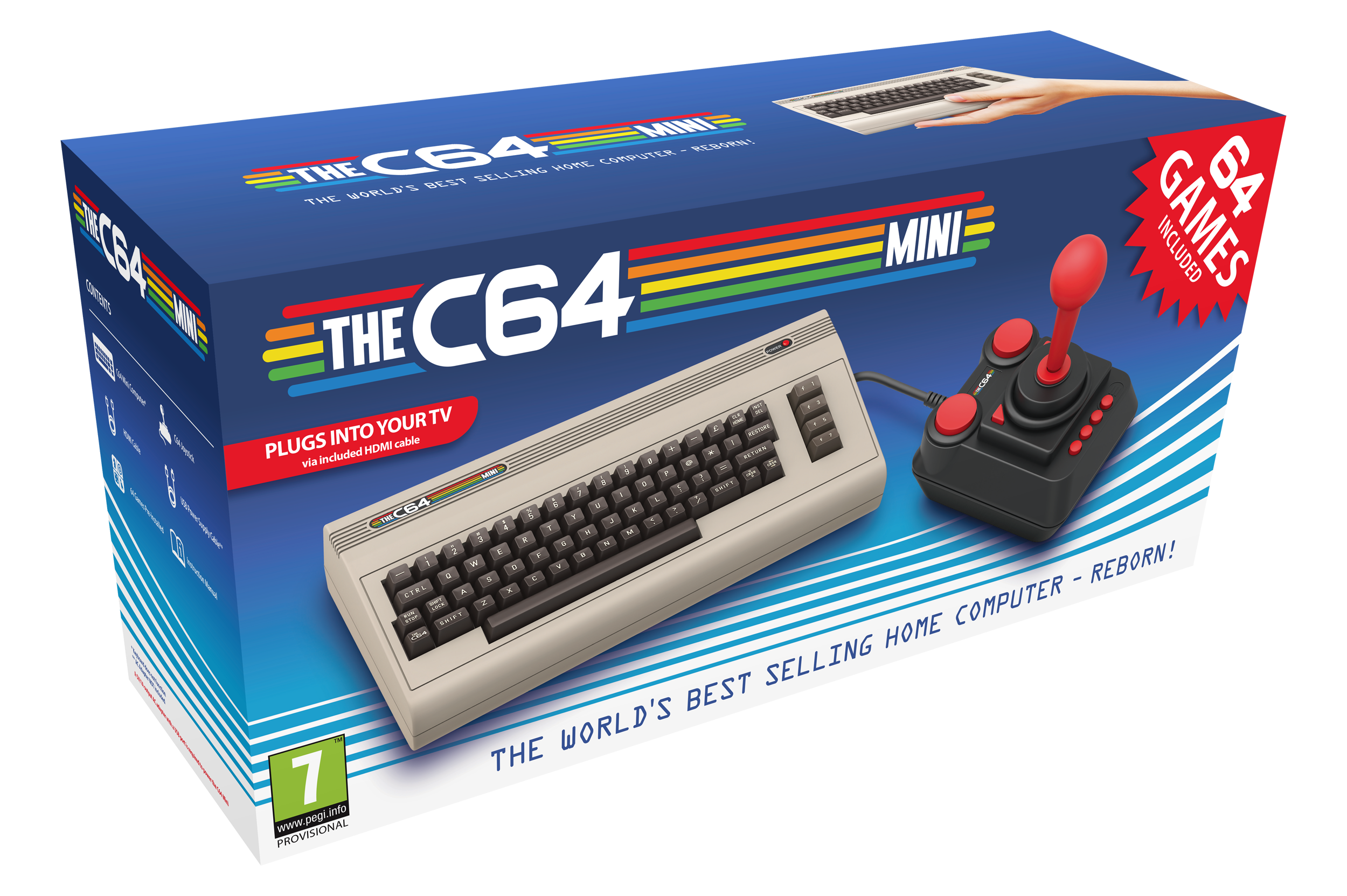 formel kim klassisk Køb Commodore 64 Mini C64 (Italian box)