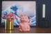 Donkey - Lucky Cat Maneki-Neko - Pink (330434) thumbnail-3
