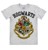 Harry Potter - Hogwarts Logo - Easyfit - grey melange - Original licensed product thumbnail-1