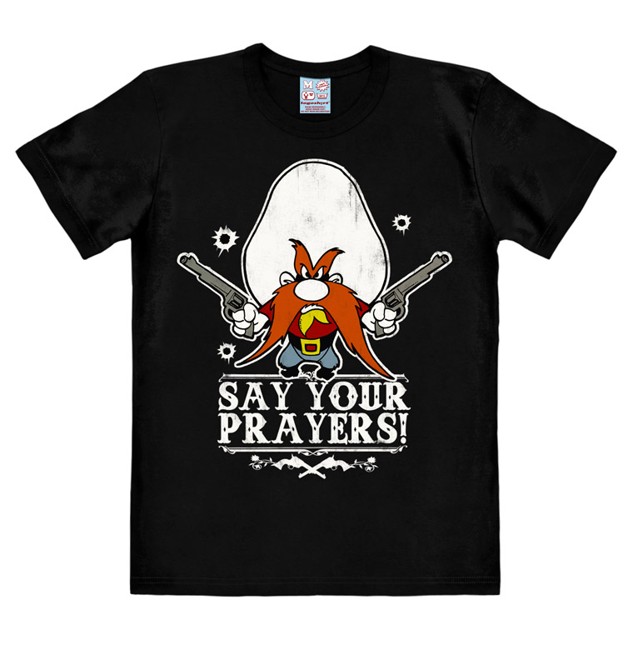 Looney Tunes - Say Your Prayers - Easyfit - black - Original licensed product
