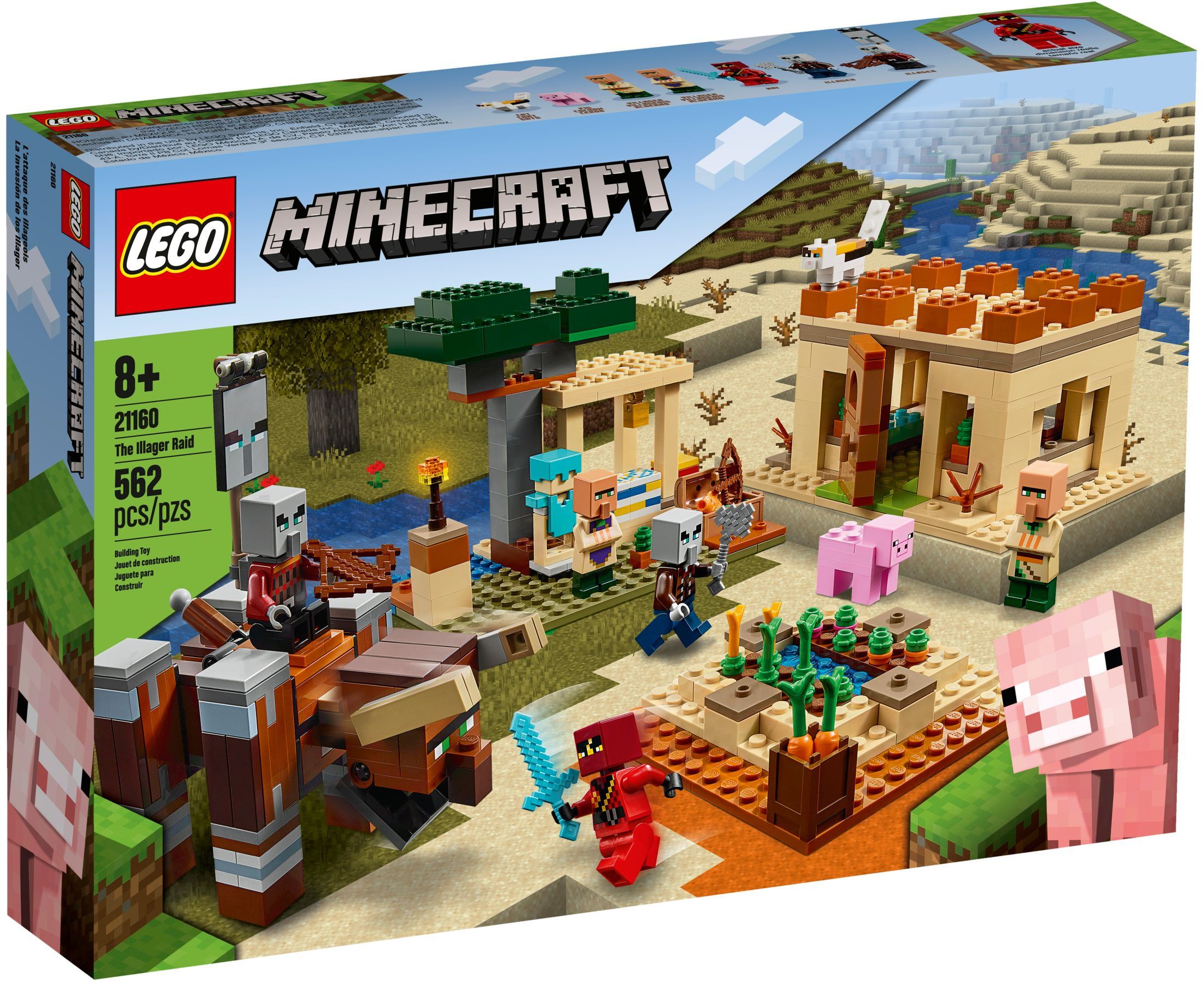 LEGO Minecraft - The Illager Raid (21160)