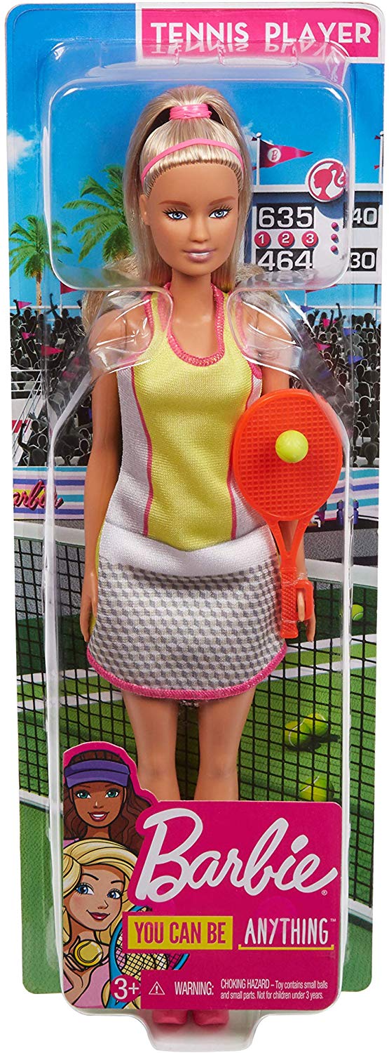 barbie tennis player doll