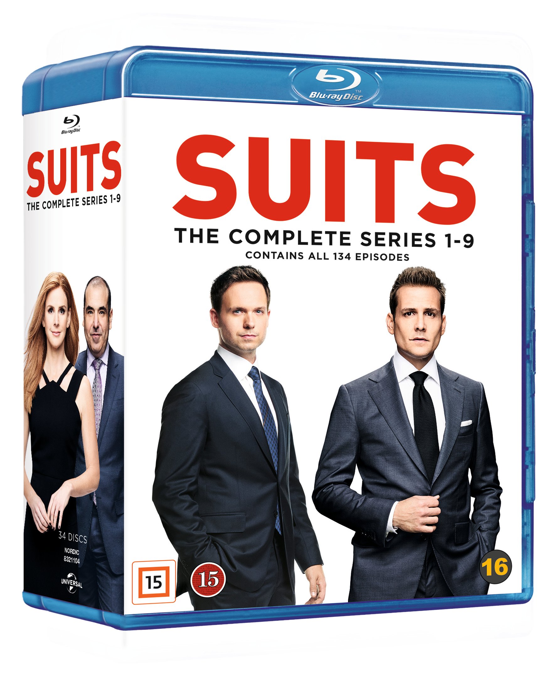 Suits Complete Series - Blu Ray