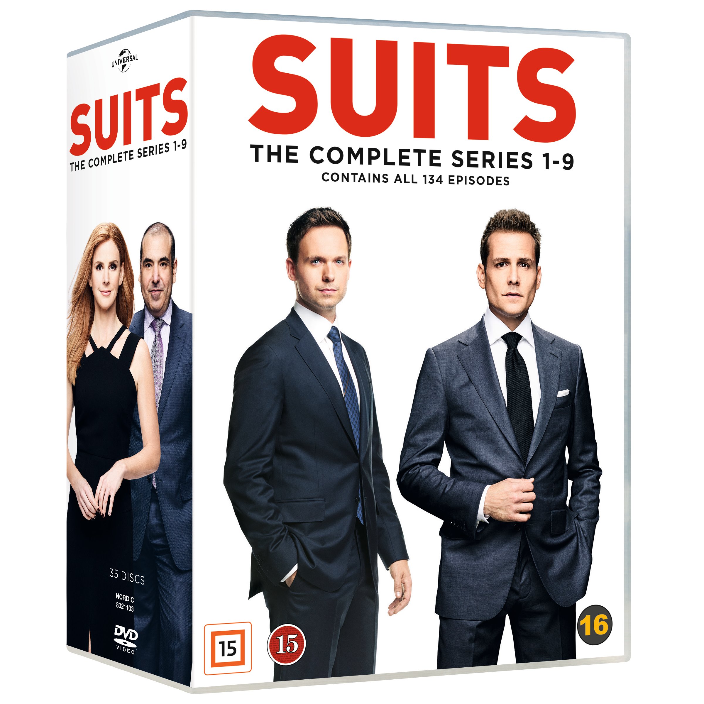 Suits Complete Series - Dvd