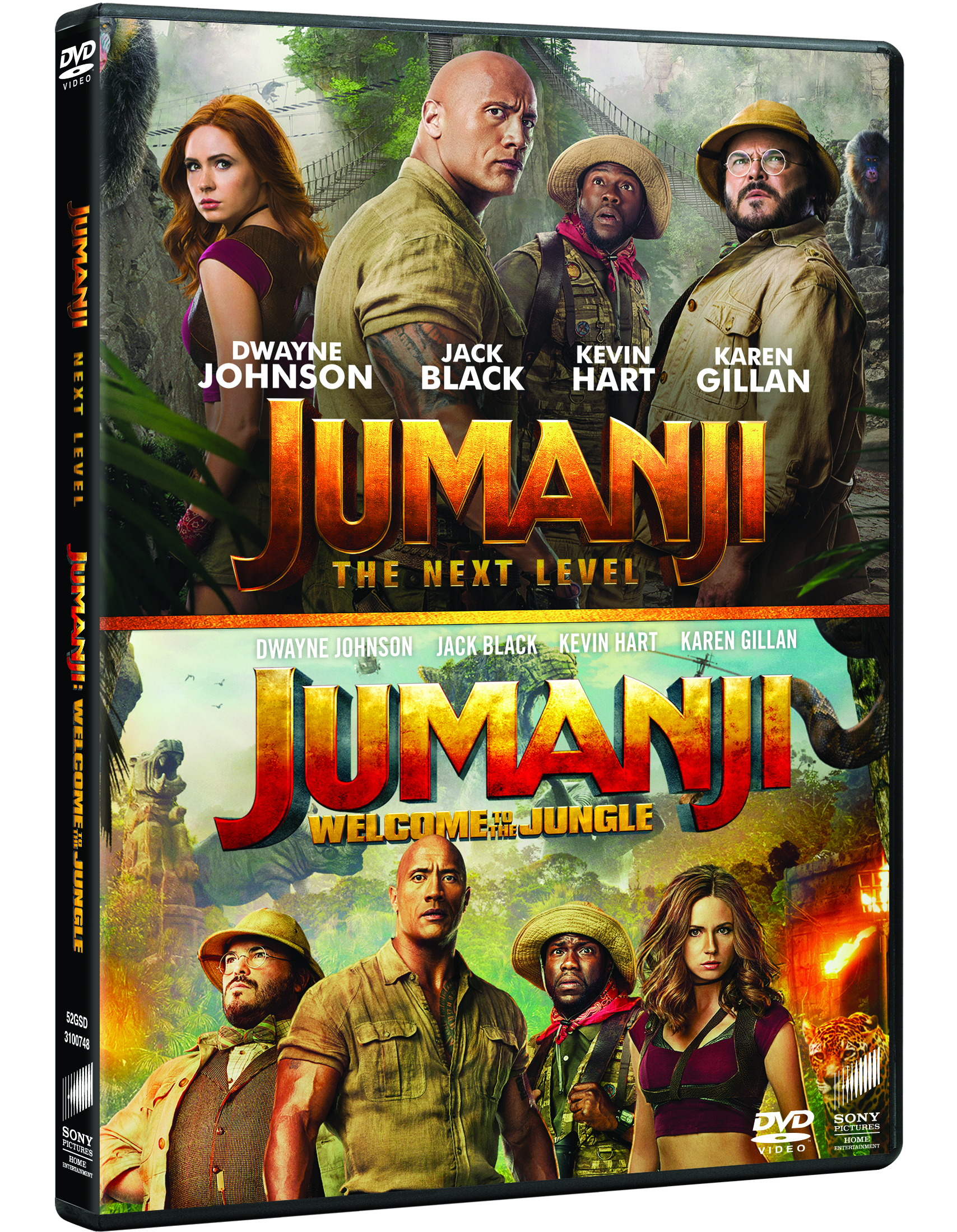 Jumanji 1-2 (2020) - Dvd