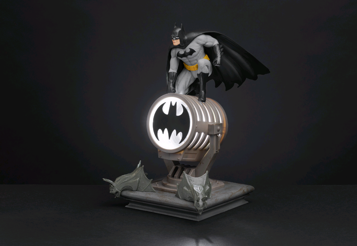 Batman Figur Lys/Lampe - 27 CM