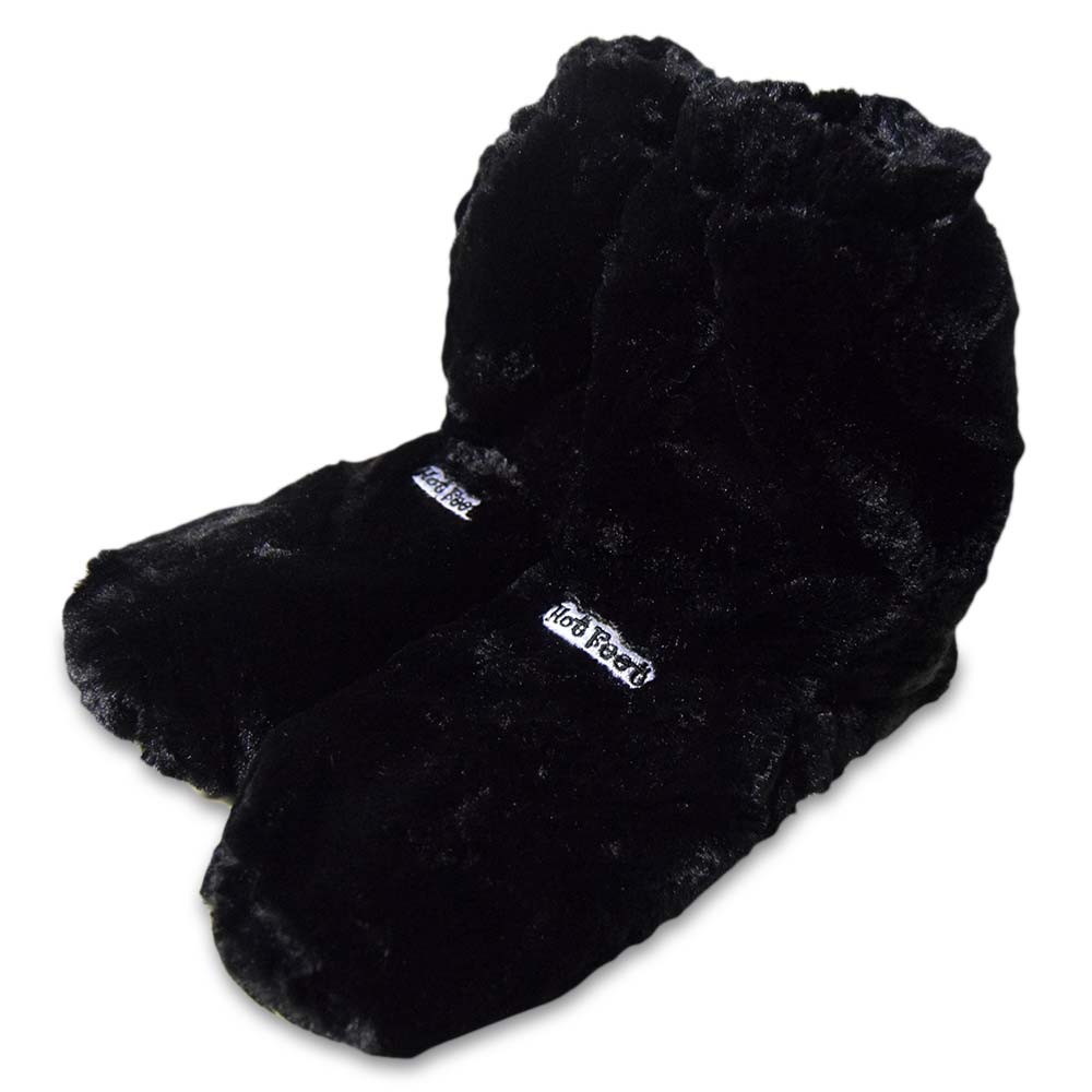Hot Boots Deluxe - Mikroovnsfutter - Støvler - Sort