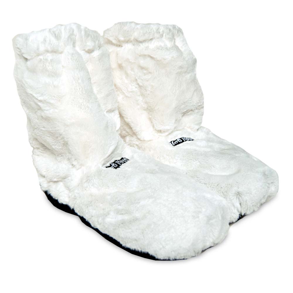 Hot Boots Deluxe - Mikroovnsfutter - Støvler - Hvid