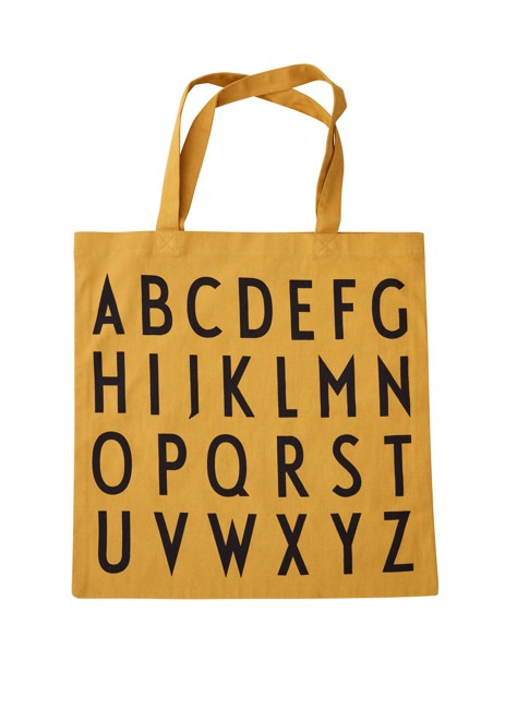 Design Letters - Farvorite Shoppingtaske - ABC Orange