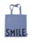 Design Letters - Farvorite Shoppingtaske - Smile Purple thumbnail-1
