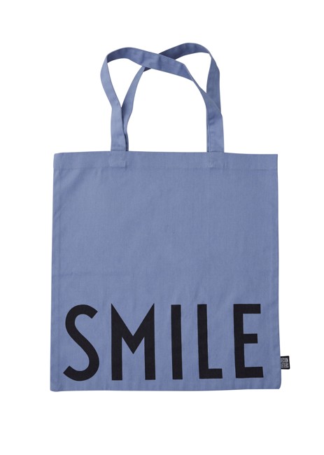 Design Letters - Farvorite Shoppingtaske - Smile Purple