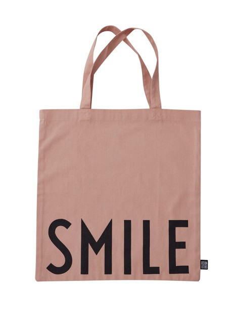 Design Letters - Farvorite Tote Bag - Smile Nude (10502001NUDESMILE)