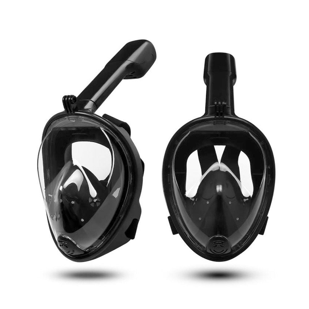 Full Face Snorkel Mask Black (04739)