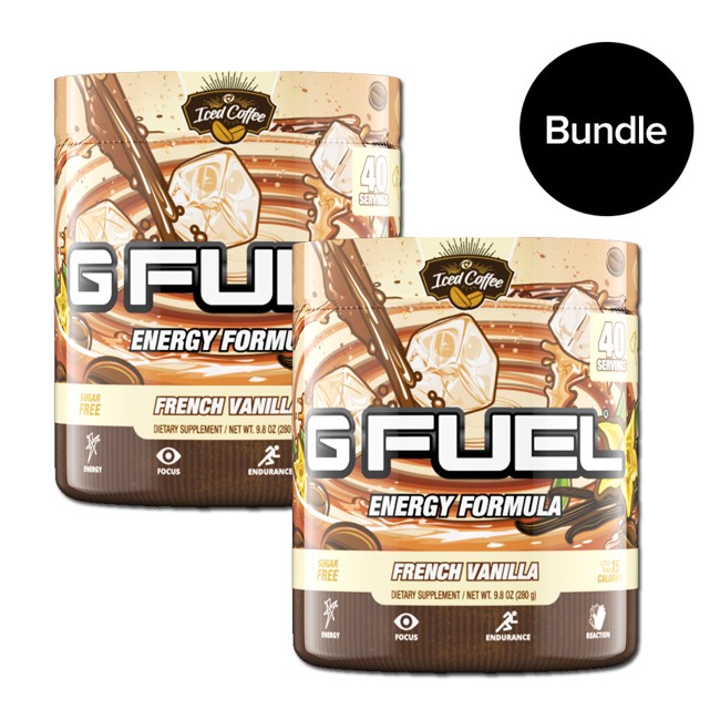 ​G Fuel - 2xCoffee French Vanilla - Bundle