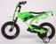 Volare - Bicycle 12” Motobike - Green (61207) thumbnail-9