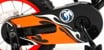 Volare - Bicycle 12” Motorbike - Orange (91214) thumbnail-8