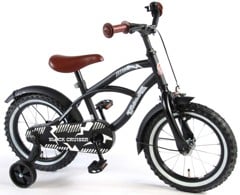 Volare - Kinderfahrrad 14'' - Schwarzer Cruiser (41401)