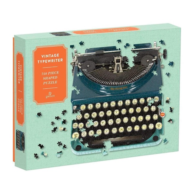 Mudpuppy - Puslespil 750 brikker - Vintage skrivemaskine (M57464)