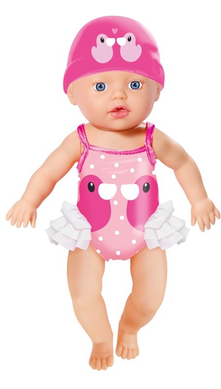 Rosa-Pink Baby Born My First Swim Girl Badepuppe 30 cm 